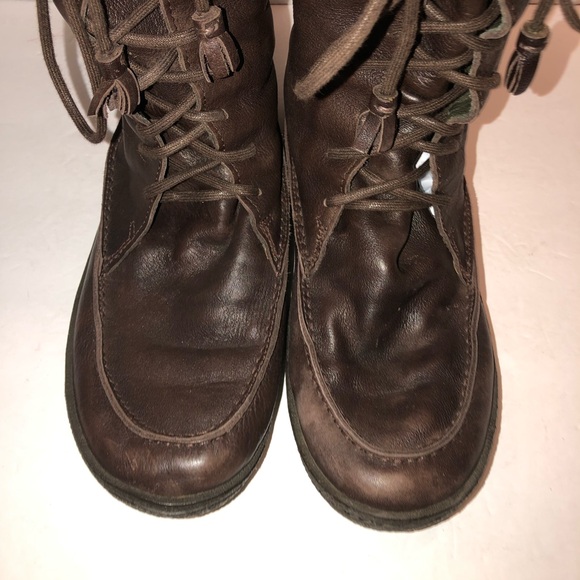 Camper Dark Brown Fur-Lined Winter Boots - Picture 2 of 7